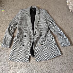 Rachel Zoe Houndstooth Blazer